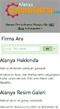 Mobile Screenshot of alanyasanayisitesi.com