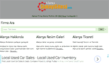 Tablet Screenshot of alanyasanayisitesi.com